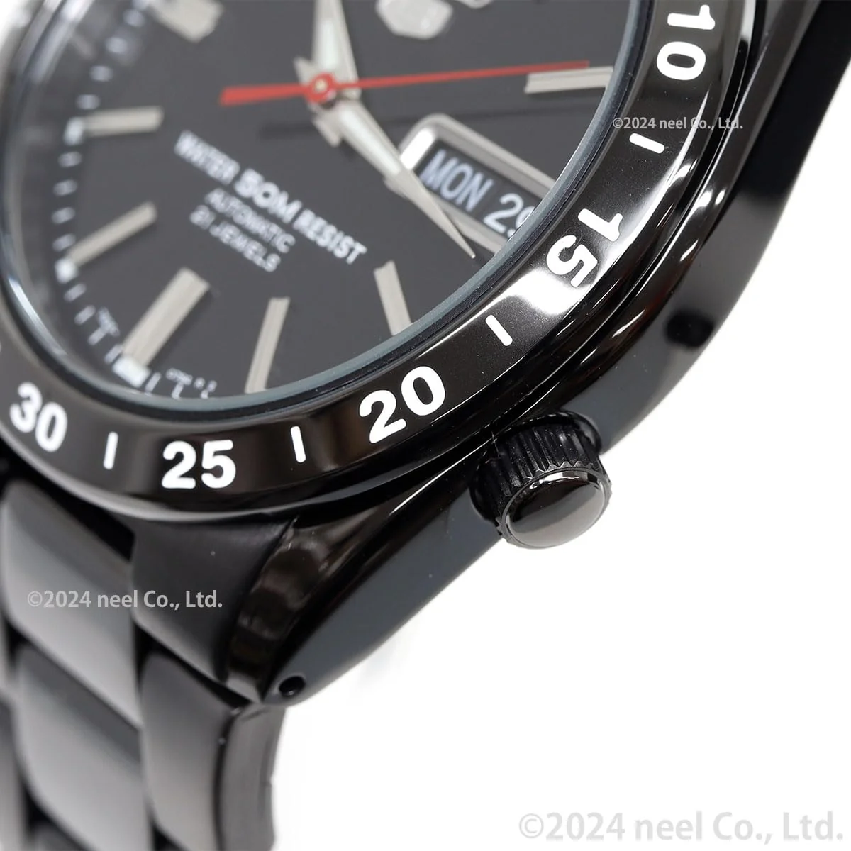 Seiko 5 Automatic Men's Watch SNKE03KC Black Dial - Image 8