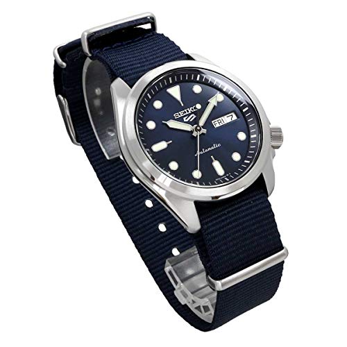 SEIKO 5 SPORTS Automatic Mechanical Distribution Limited Edition Wristwatch Five Sports SRPE63K1 Navy - Image 5