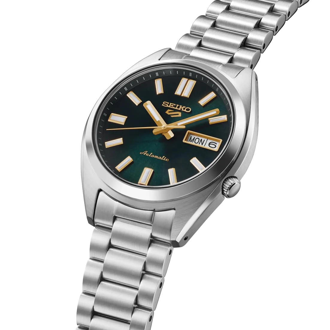 SEIKO 5 Sports SBSA293 Men's Silver Watch - Image 2