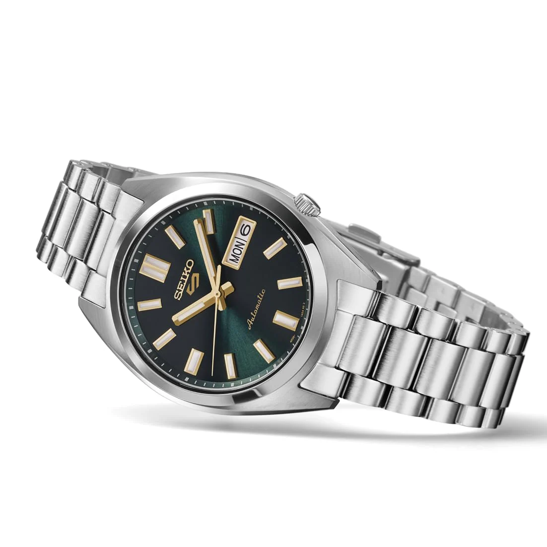 SEIKO 5 Sports SBSA293 Men's Silver Watch - Image 3