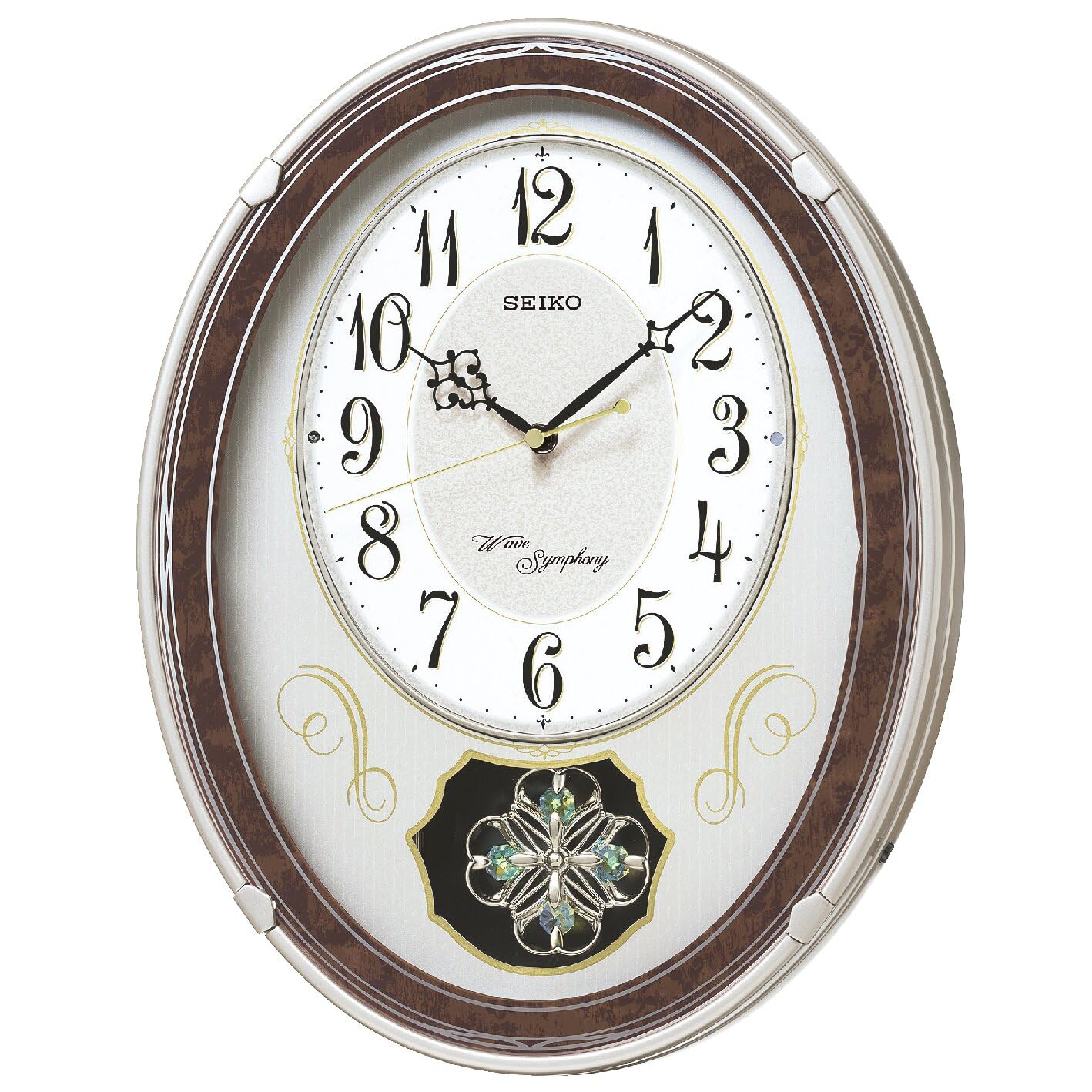 SEIKO Wall Clock Electro Wave Analog Clock AM259B