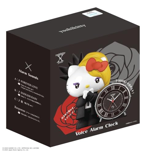 Seiko Clock Talking Alarm Clock Yoshikitty Model JF385A 240x225x134mm - Image 8