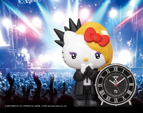 Seiko Clock Talking Alarm Clock Yoshikitty Model JF385A 240x225x134mm - Image 9