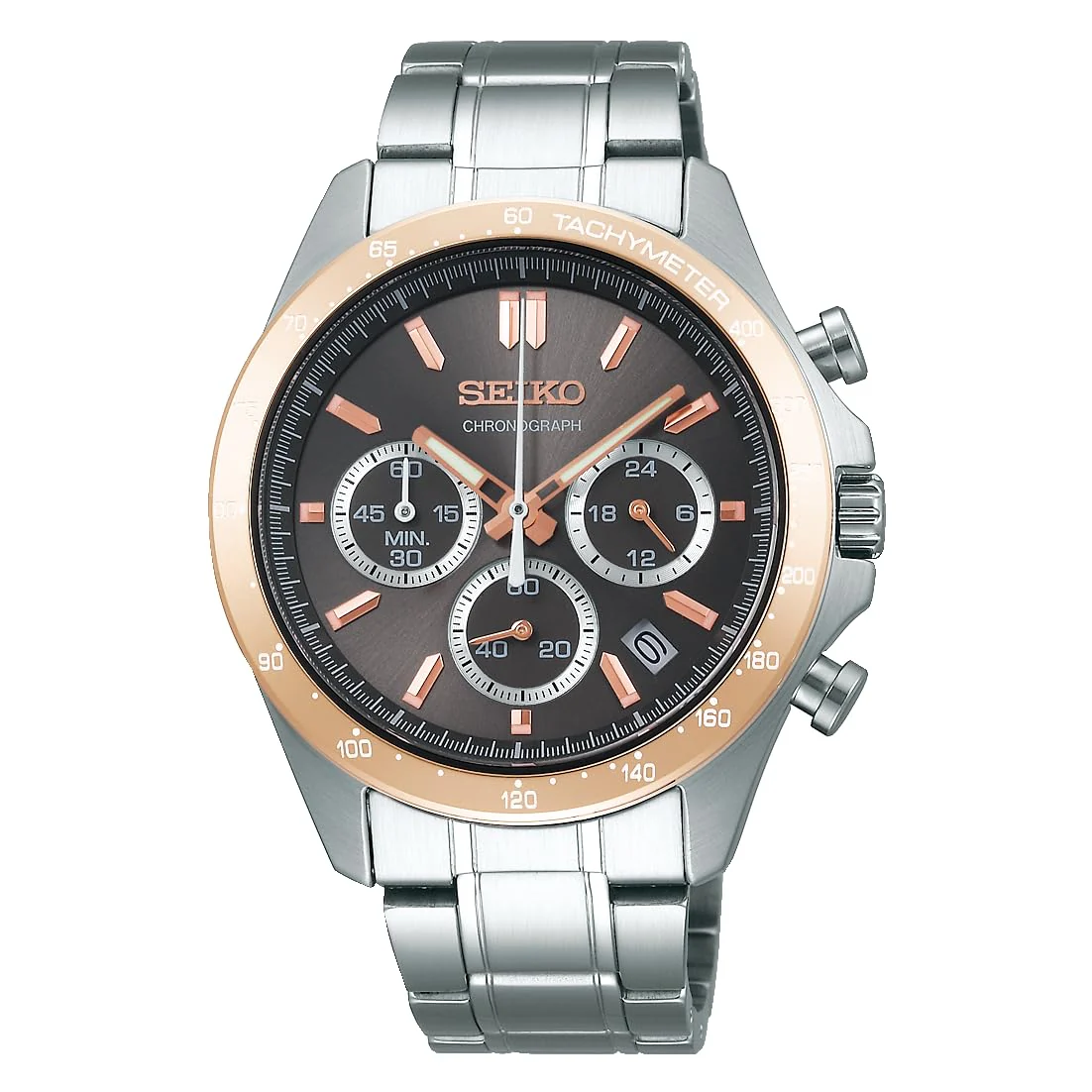 SEIKO Selection Men's Quartz Chronograph SBTR026 Silver