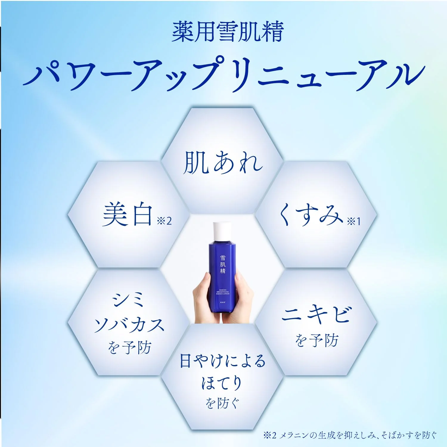 SEKKISEI Medicated Brightening Essence Lotion 200mL + Cream 10g Limited Kit - Image 4