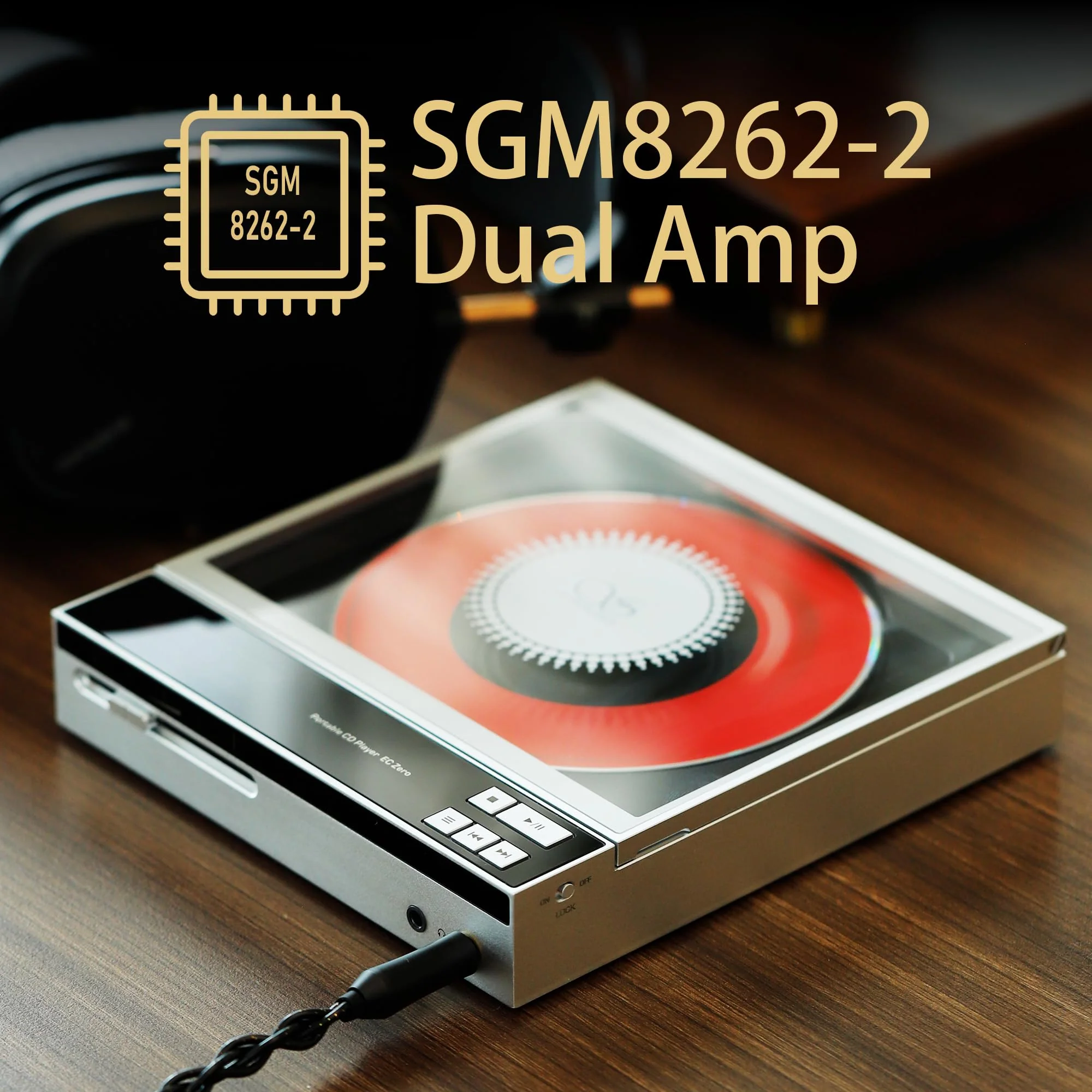 Shanling EC Zero Portable CD Player/USB DAC 4 4mm 836mW BT 5 3 aptX - Image 4