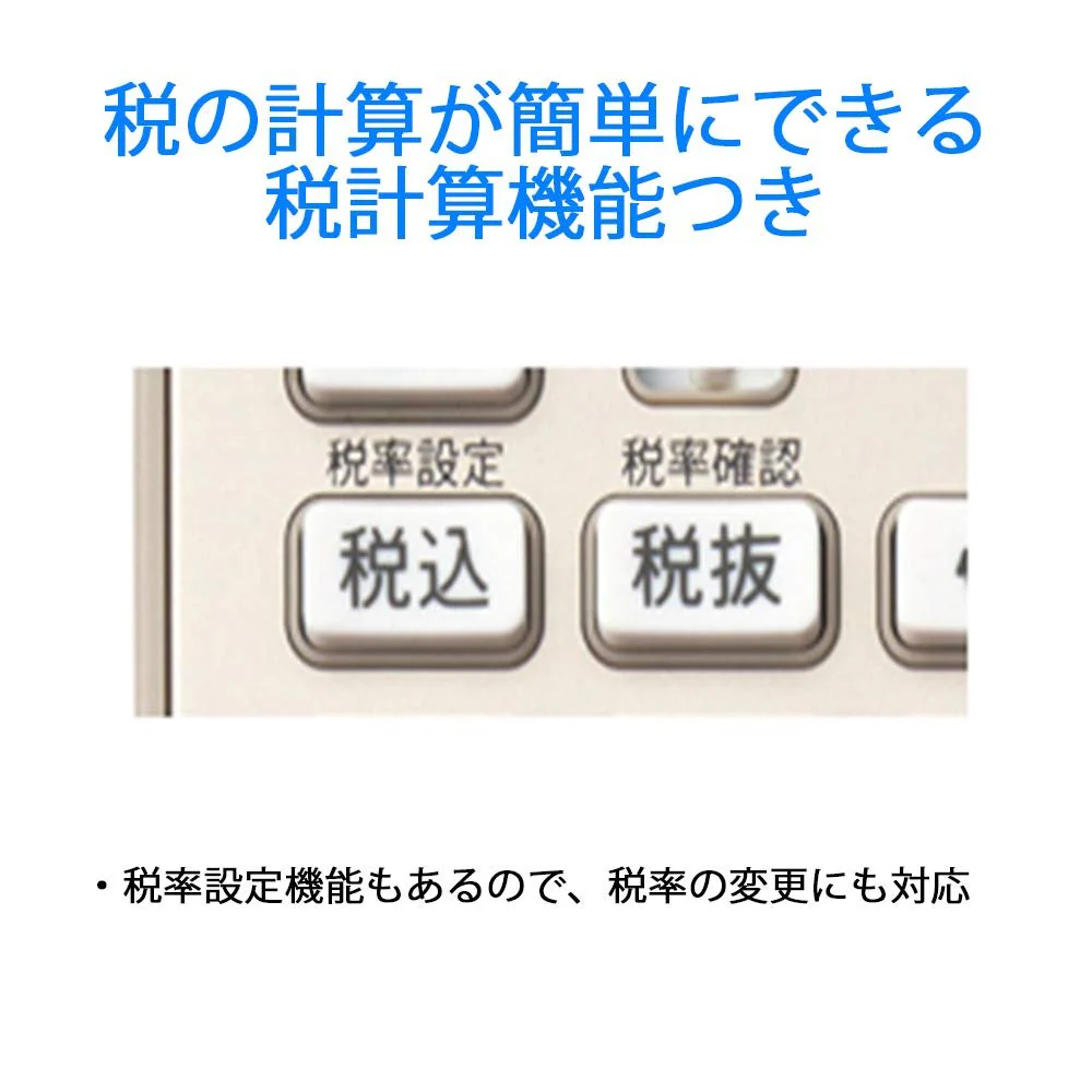 Sharp Calculator 50th Anniversary Nice Size Model EL-VN82-AX Blue - Image 5