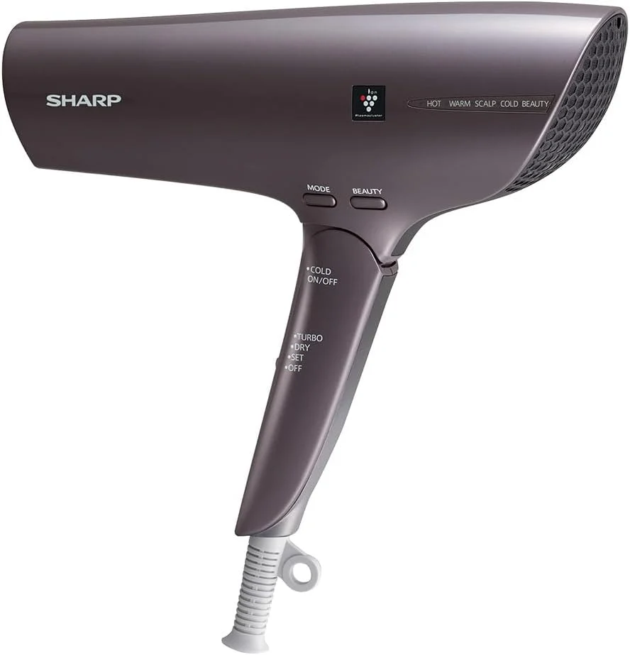 SHARP Plasmacluster Beauty Hair Dryer IB-NP9-V Purple Quick-Drying ※100V - Image 11