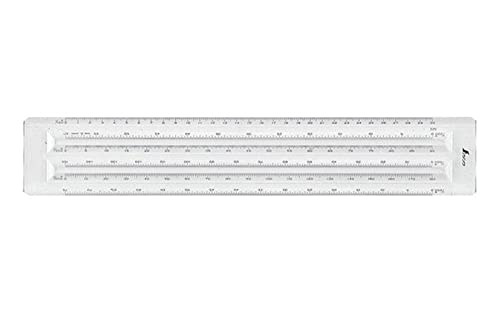 Shinwa Sokutei Hexa Scale 30cm Measuring Ruler 70769
