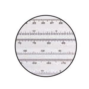 Shinwa Sokutei Hexa Scale 30cm Measuring Ruler 70769 - Image 2