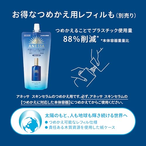 Shiseido Anessa 2024 Night Sun Care Serum180mL for Face & Body - Image 9