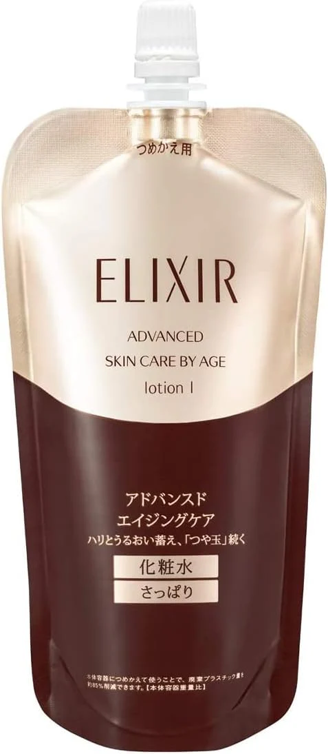 Shiseido Elixir Advanced Skin Care By Age Moisturizing Lotion T1/2/3 150ml refill - Image 6