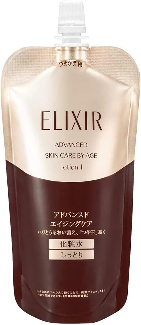 Shiseido Elixir Advanced Skin Care By Age Moisturizing Lotion T1/2/3 150ml refill - Image 7