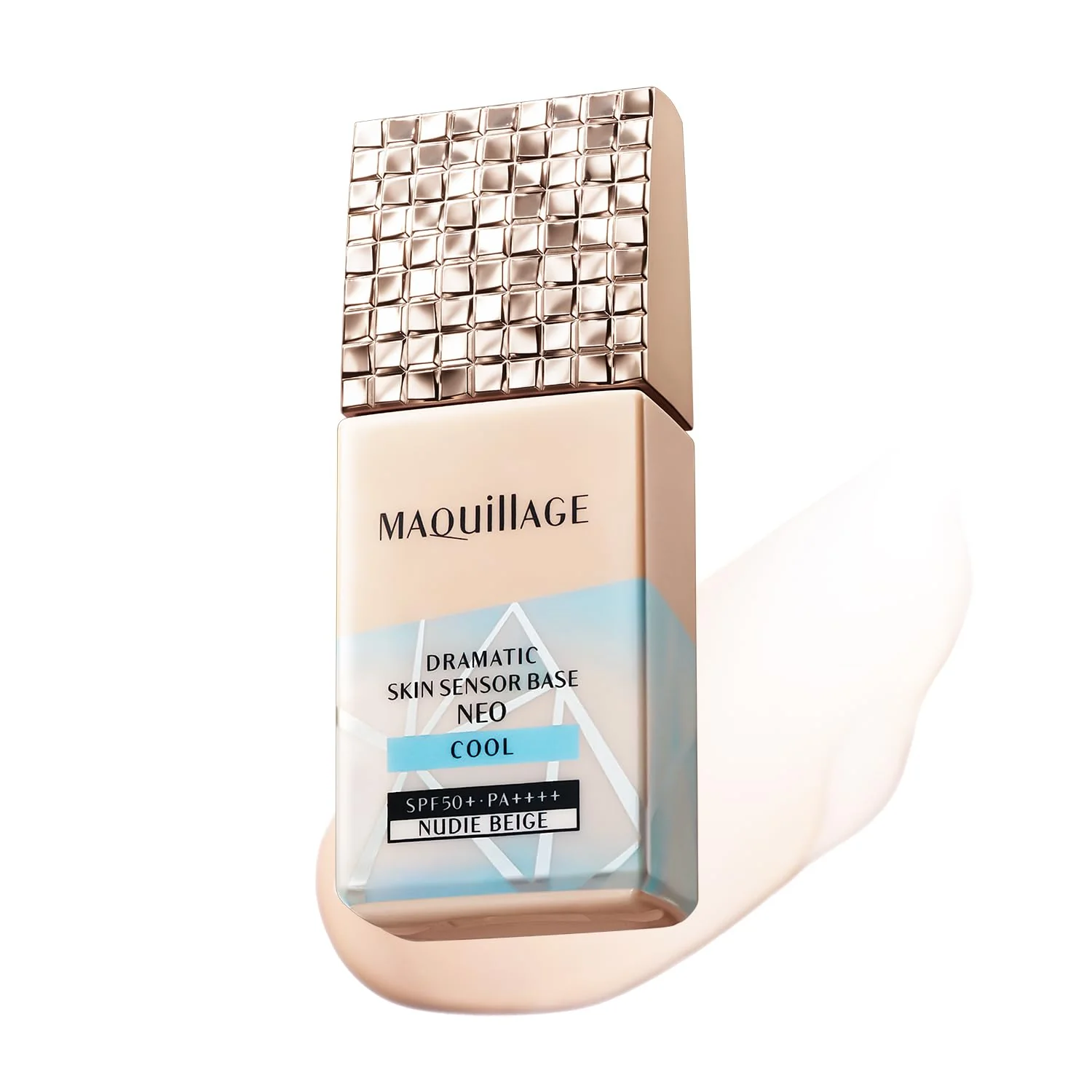 Shiseido Maquillage Dramatic Skin Sensor Base Neo SPF50 PA++++ Cool Nude Beige 25mL - Image 4