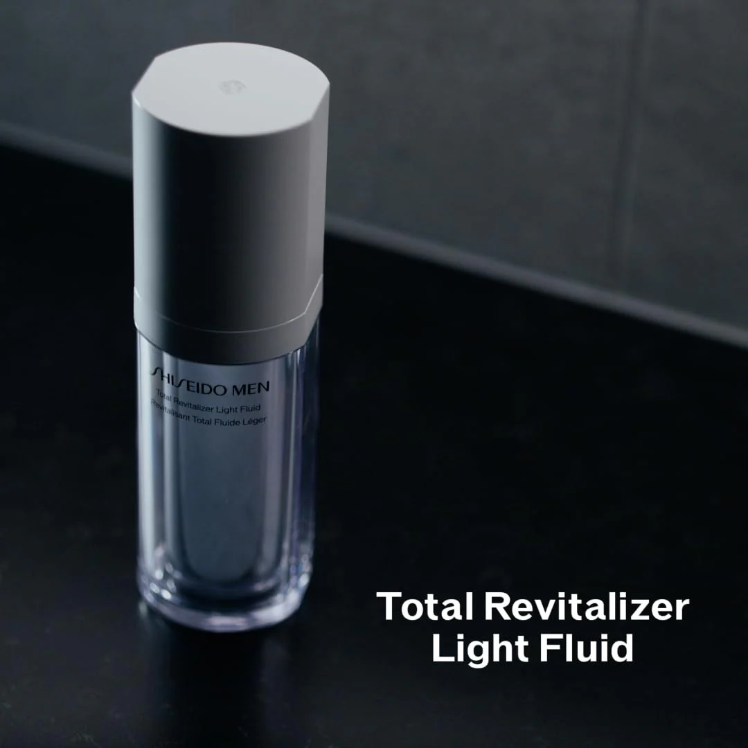 Shiseido Men Total R Light Fluid N Moisturizer 70mL  Citrus & Bamboo Green Scent - Image 2