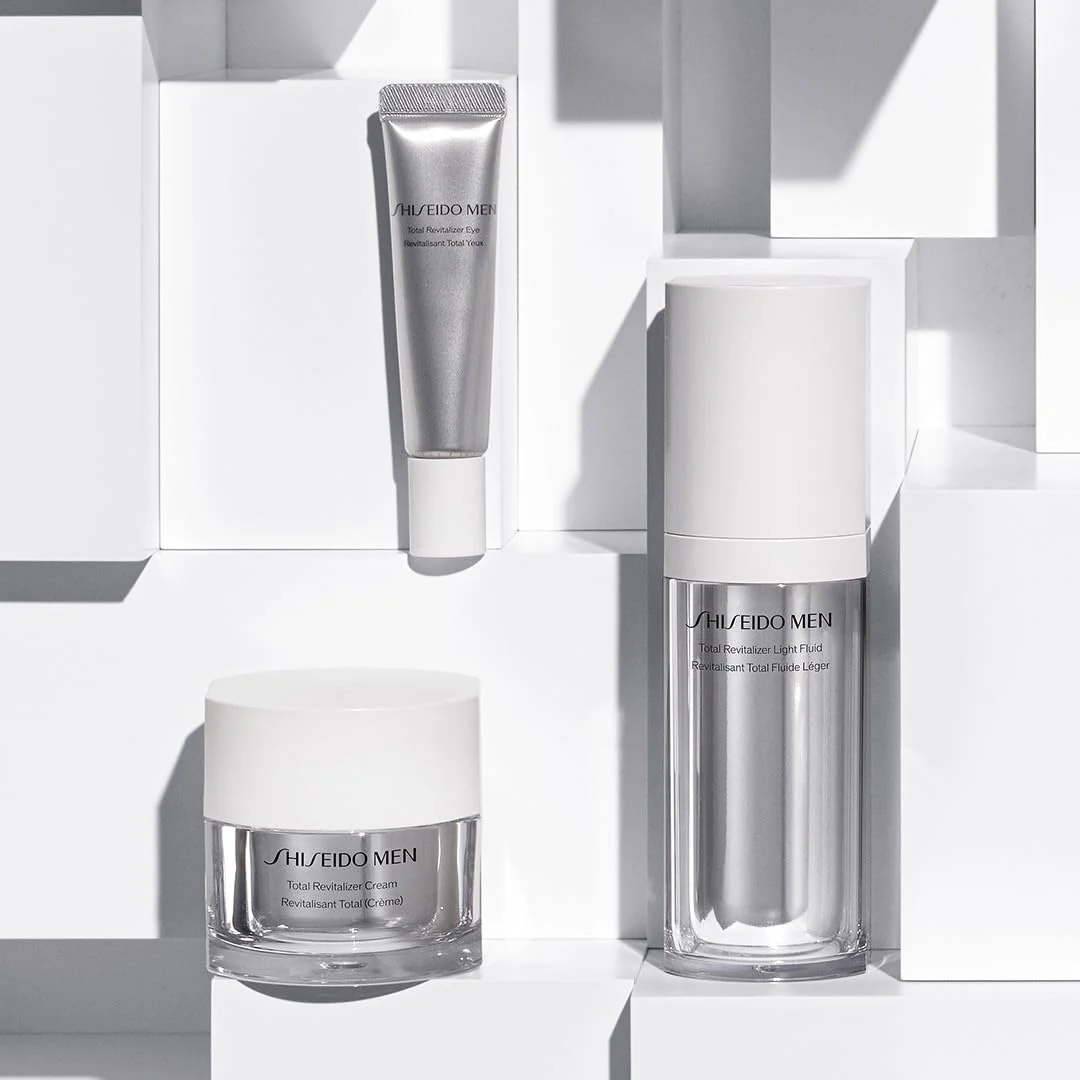 Shiseido Men Total R Light Fluid N Moisturizer 70mL  Citrus & Bamboo Green Scent - Image 9