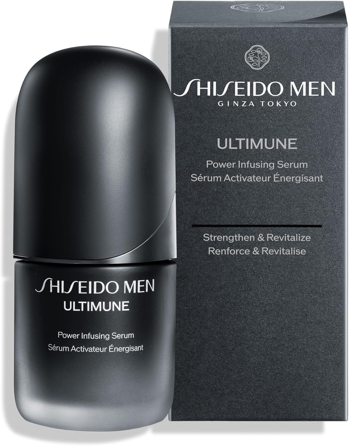 Shiseido Men Ultimune Powerizing Serum 30mL  Citrus & Bamboo Green Scent