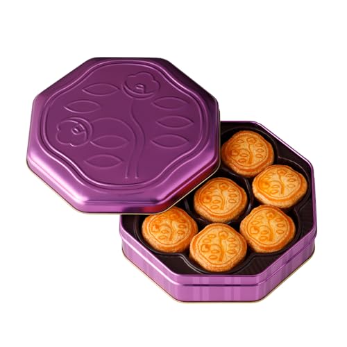 Shiseido Parlor Hanatsubaki Biscuit 24pcs Limited Edition Tin - Crystal Purple - Image 3