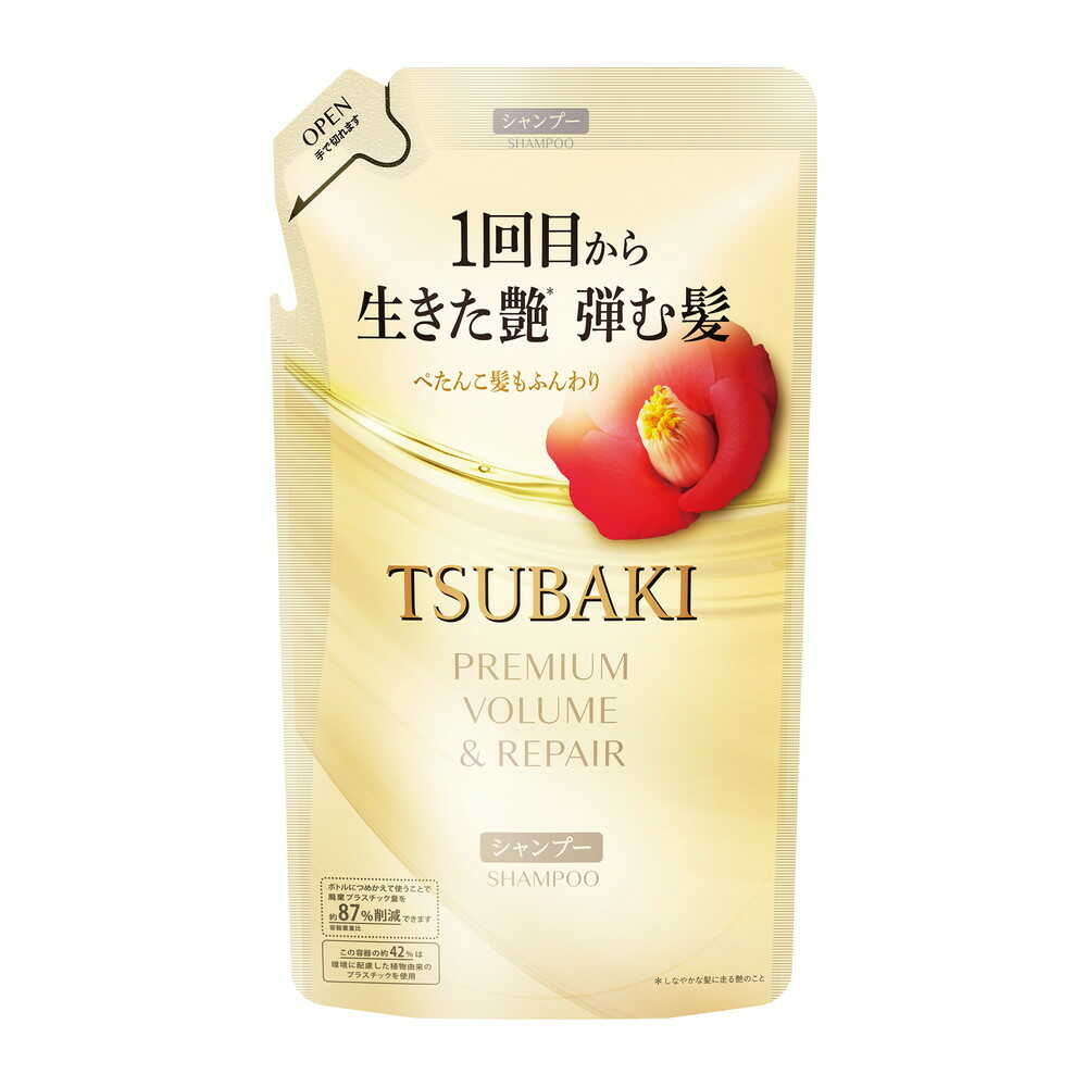 Shiseido TSUBAKI Premium Volume & Repair Shampoo Refill 300mL