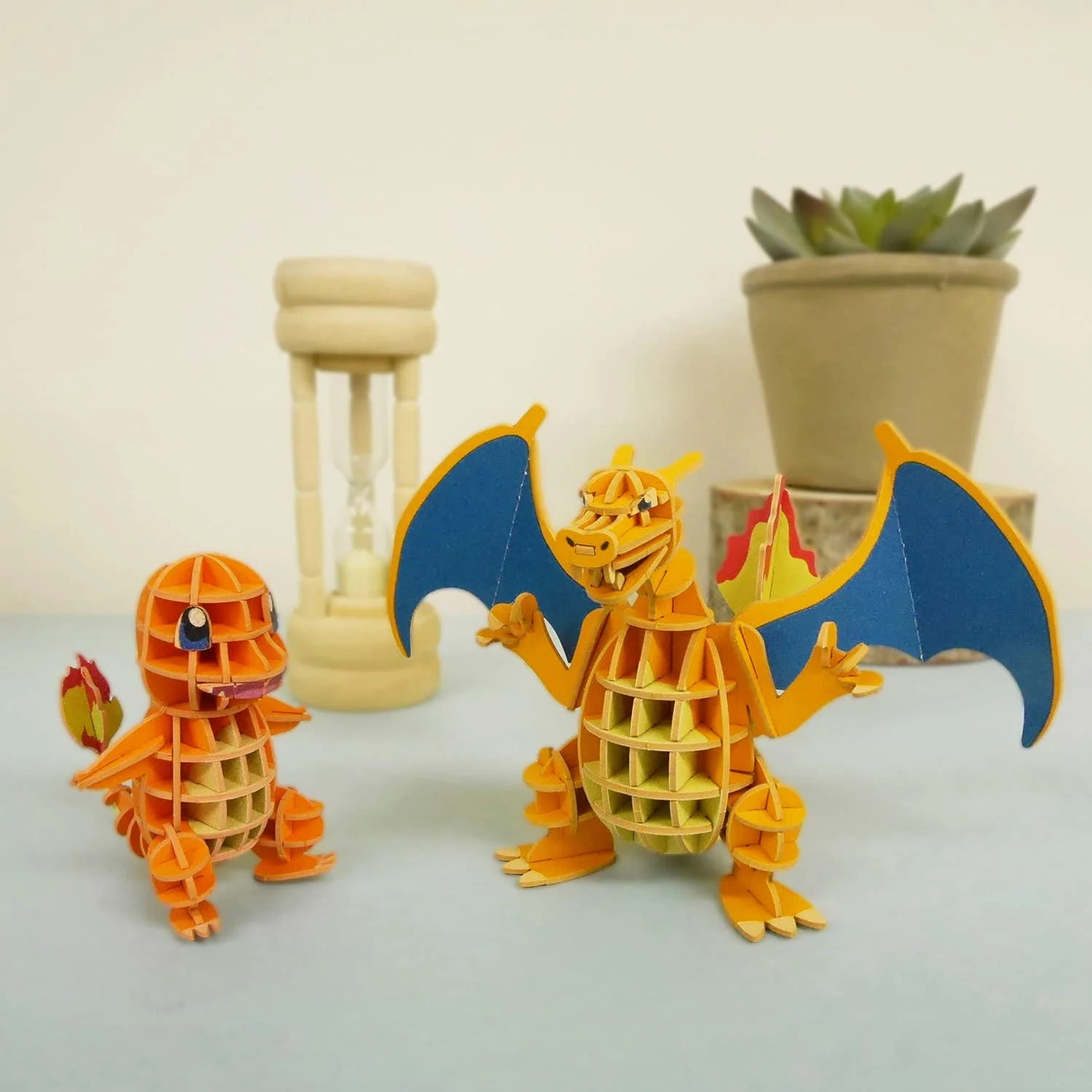Si-Gu-Mi Plus Pokemon Charmander 3D Paper Puzzle DIY Educational Toy Gift - Image 4