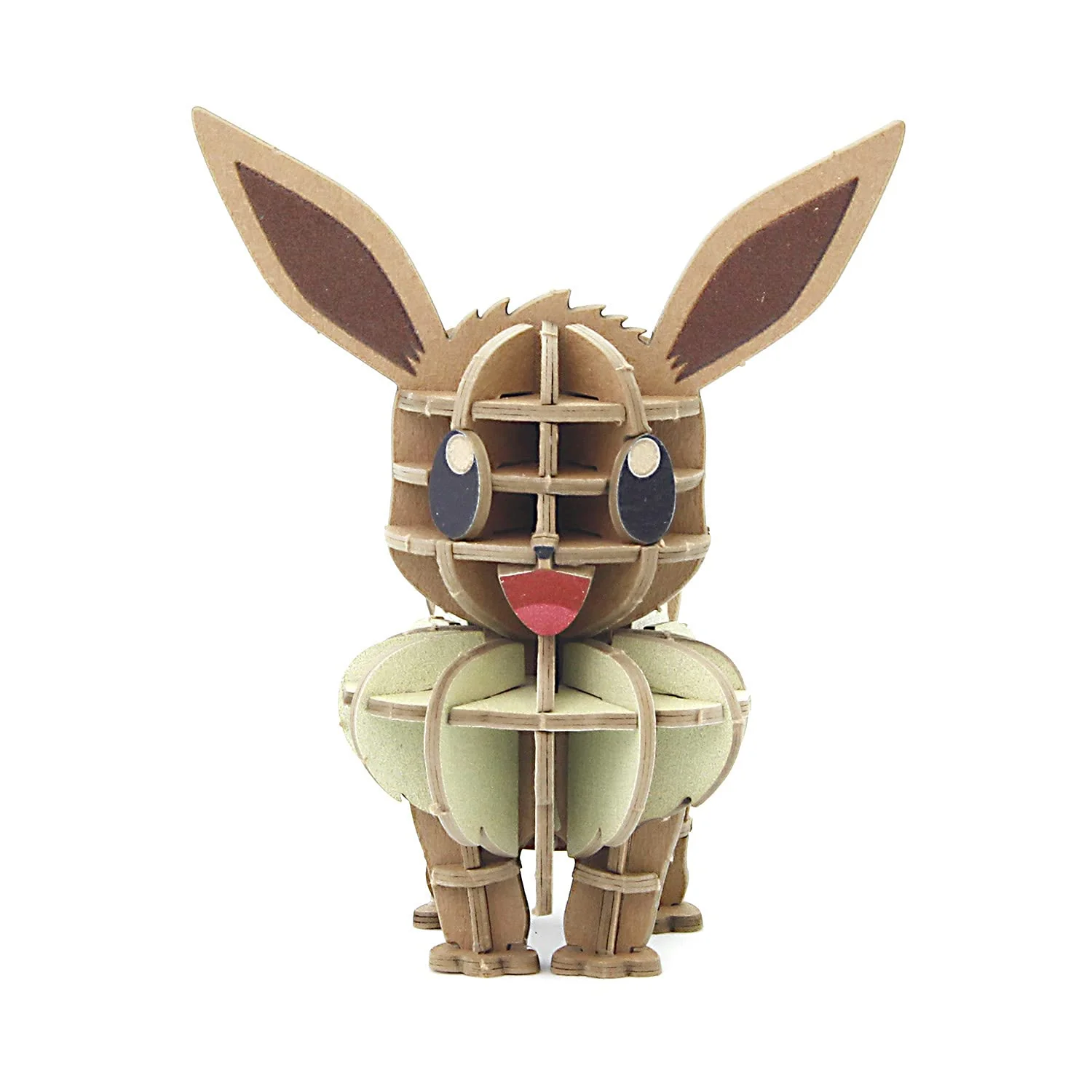 Si-Gu-Mi Plus Pokemon Eevee 3D Paper Puzzle DIY Educational Toy for Kids and Adults - Image 6
