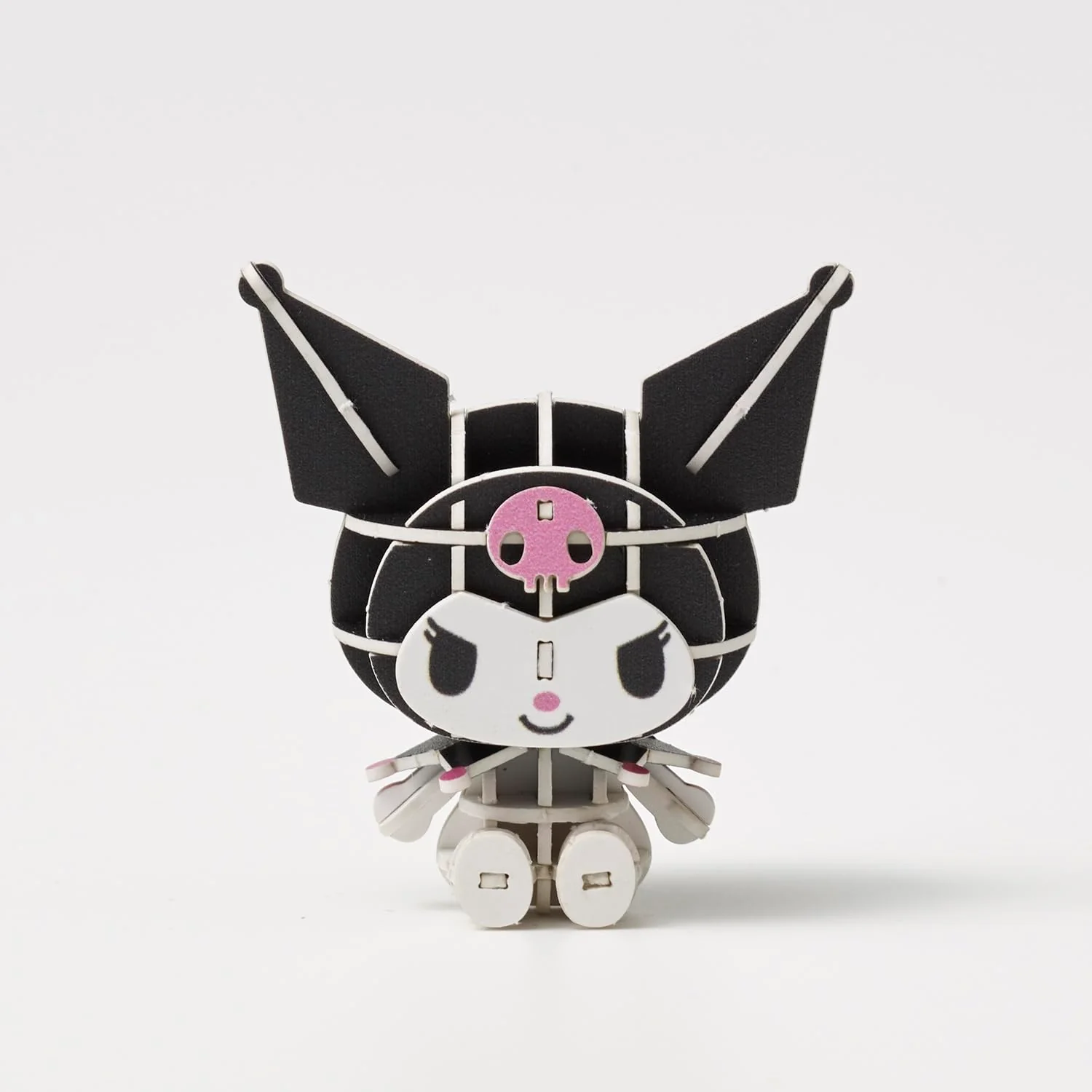 Si-Gu-Mi PLUS Sanrio Kuromi 3D Paper Puzzle DIY Kit Educational Toy for Kids Adults - Image 6