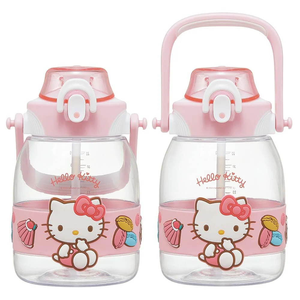 Skater 1 2L Straw Hopper Water Bottle for Girls – Sanrio Hello Kitty - Image 8