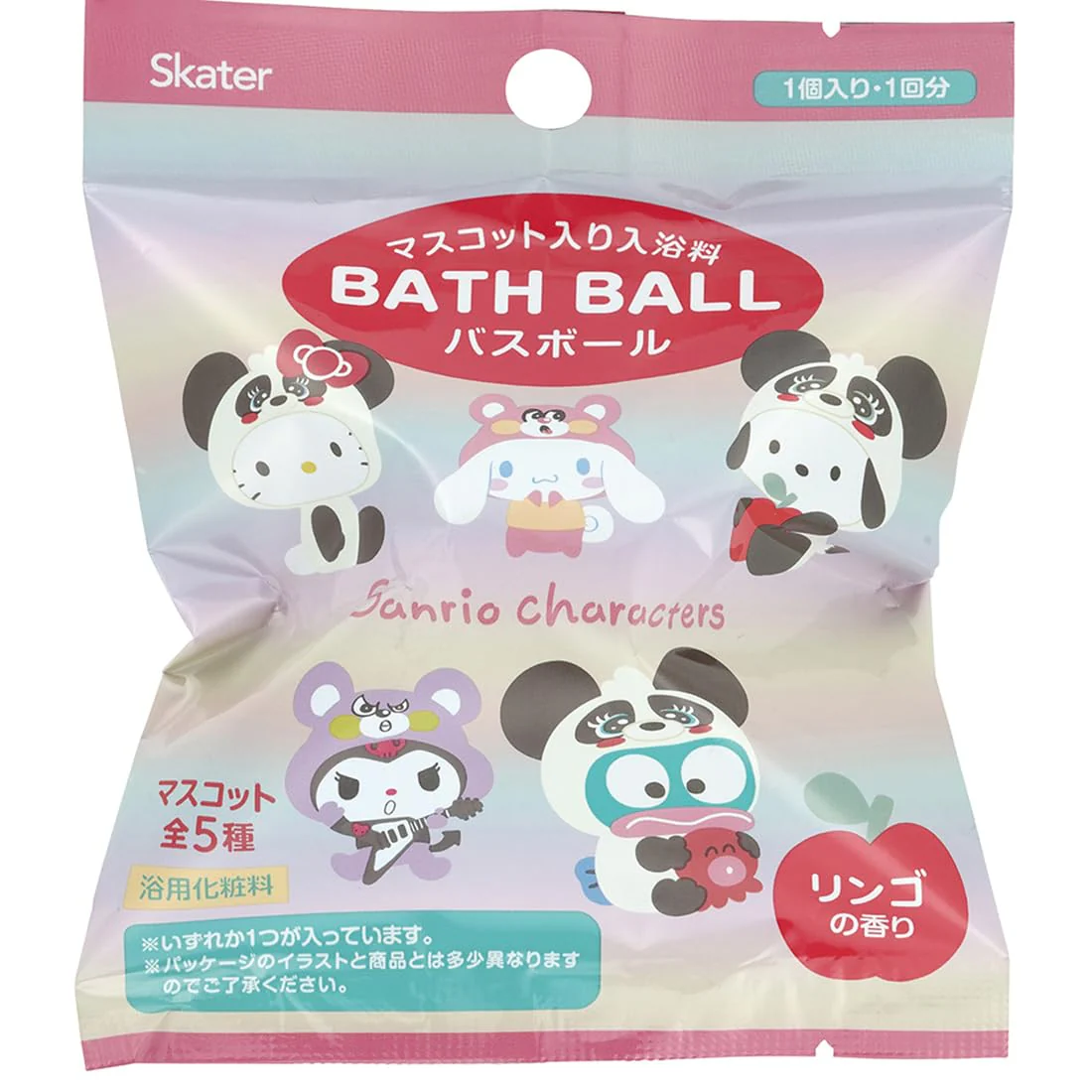Skater Bath Bomb with Sanrio Mascot Bath Ball Bath Additive BSB1-A