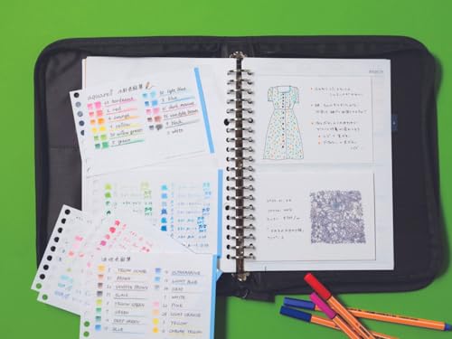 A5 binder with pouch Sketchbook - Image 11