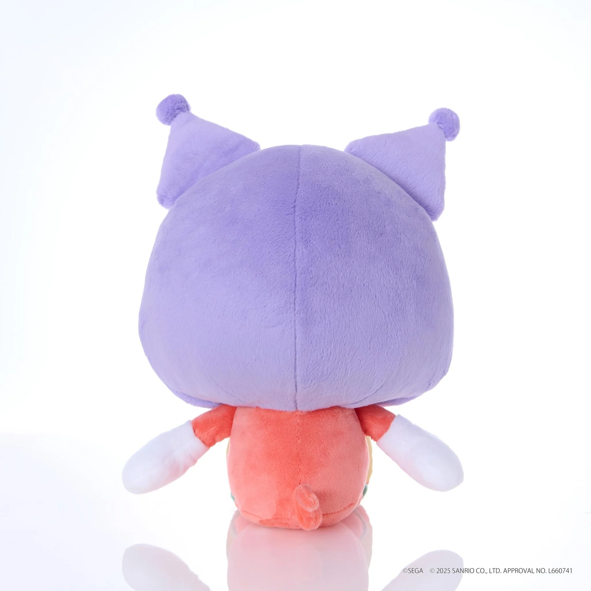 Sonic & Friends x Sanrio M Plush - Knuckles × Kuromi - Image 3