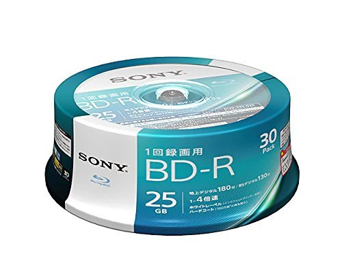 Sony BD-R 25GB 30-Pack 4x Speed Single Recording 30BNR1VJPP4 - Image 10