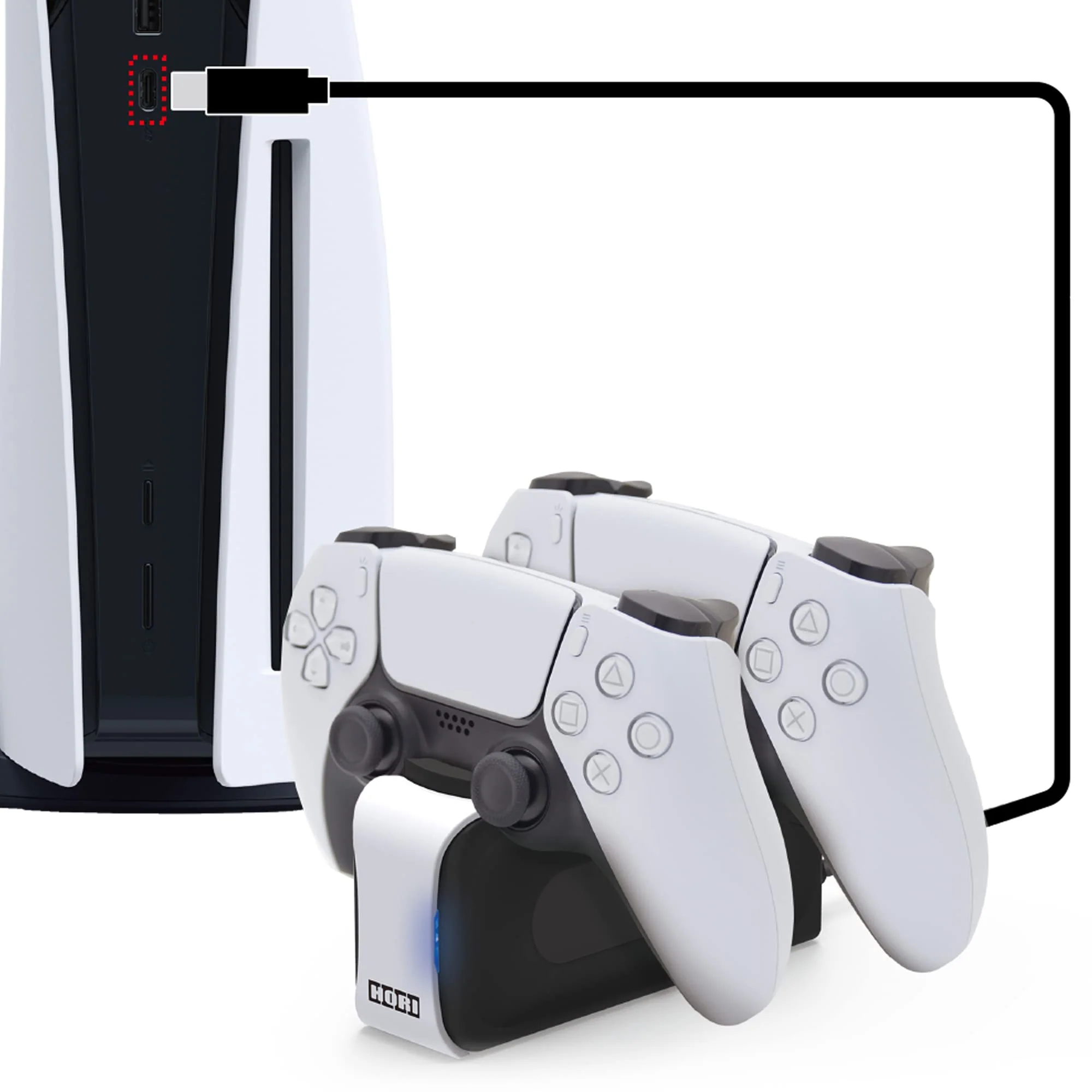 SONY DualSense Wireless Controller Charging Stand Double for PlayStation 5 - Image 4