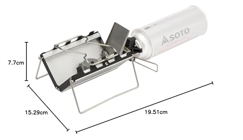 SOTO single burner G-Stove ST320 with storage case - Image 7
