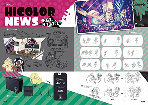 Nintendo Splatoon Ikasu Art Book Splatoon 2 - Image 3