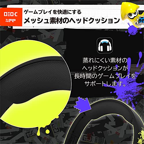 Hori Splatoon 3 Gaming Headset Standard for Nintendo Switch - Image 2
