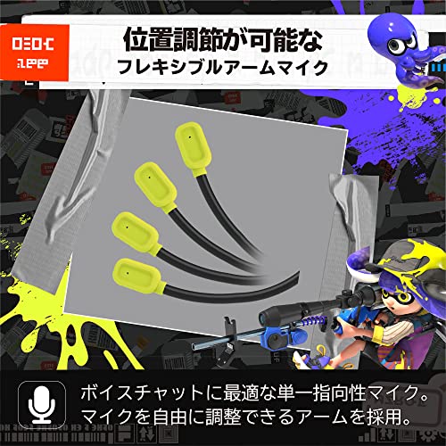 Hori Splatoon 3 Gaming Headset Standard for Nintendo Switch - Image 3