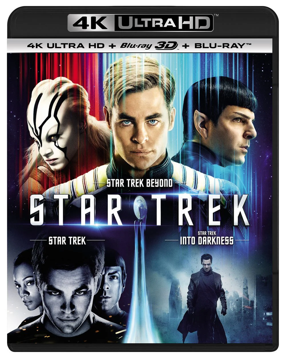 Star Trek 3-Movie Collection (4K UHD + 3D Blu-ray + Blu-ray Set)