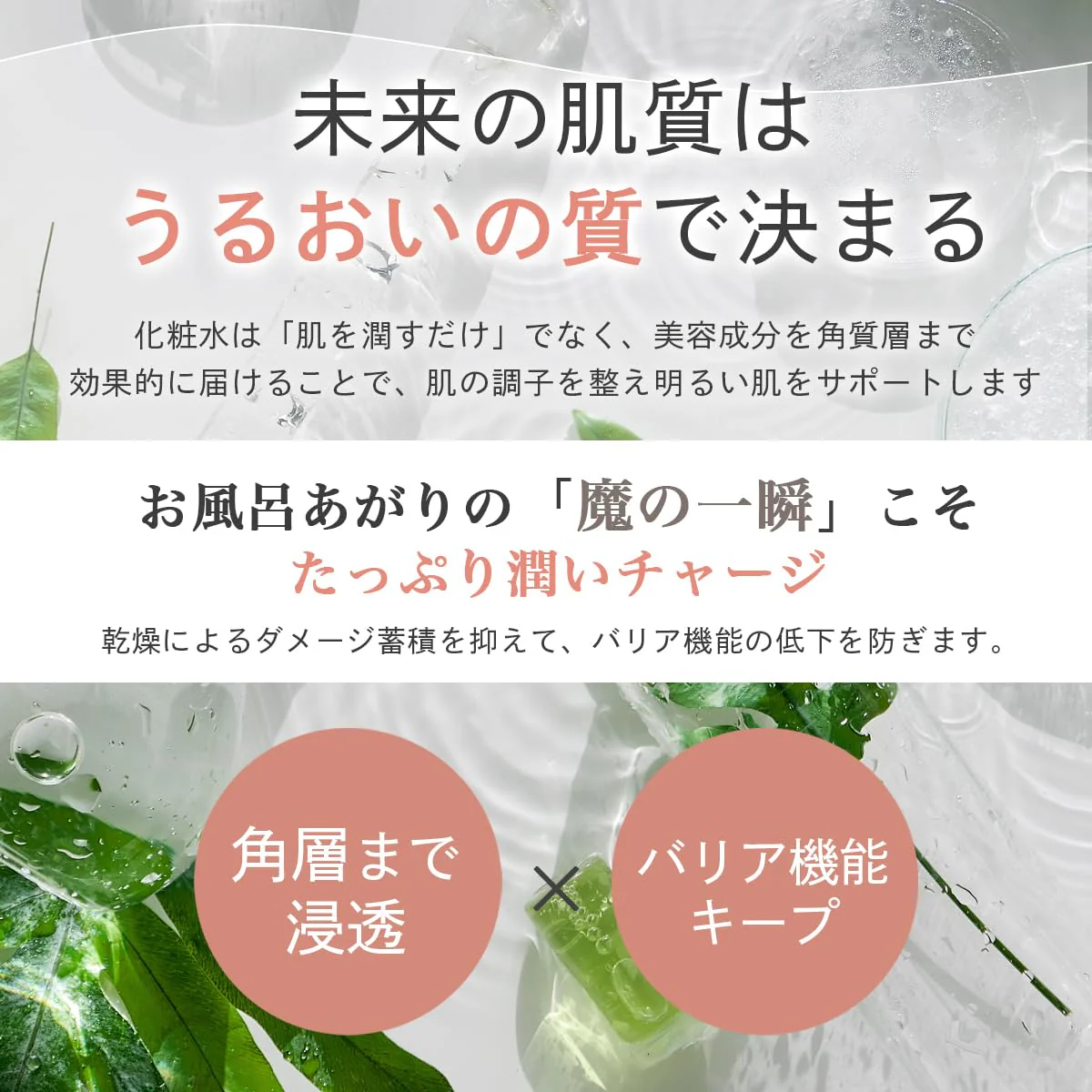 STAY FREE NaMo Job’s Tears Hydrating Toner for Sensitive Skin 500ml Made in Japan - Image 2