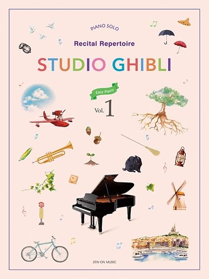 Studio Ghibli Recital Favorites Vol 1 (Easy Beginner Piano Solo English)
