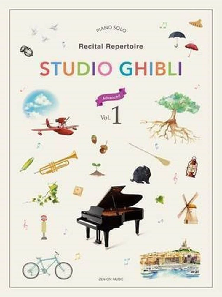 Studio Ghibli Recital Repertoire 1 (Intermediate) – Piano Solo [English]