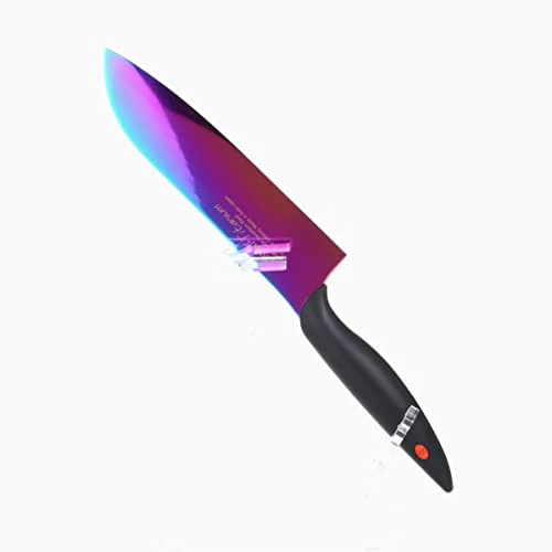 Sumikama Kasumi Santoku knife titanium coated 180mm Made in Japan 22018/RA - Image 6