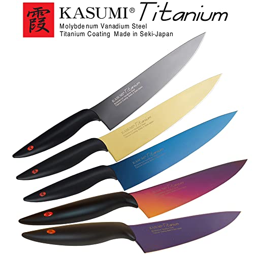 SUMIKAMA Kasumi Titanium-coated sword-shaped kitchen knife 20cm 22020/B - Image 2