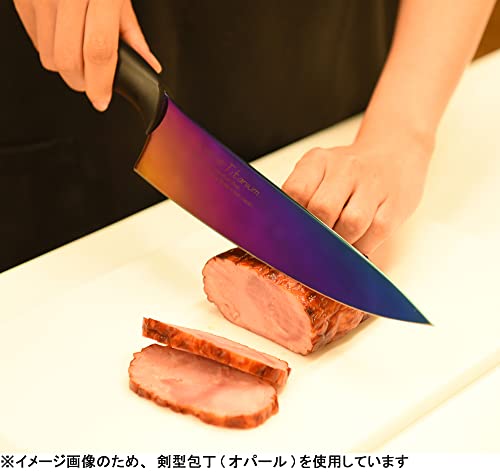 SUMIKAMA Kasumi Titanium-coated sword-shaped kitchen knife 20cm 22020/B - Image 3