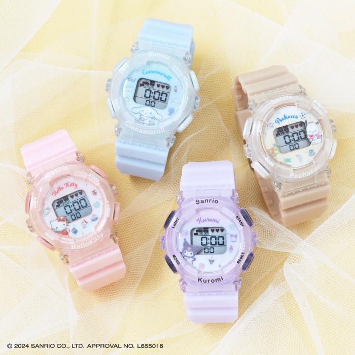 Sun Flame sanrio Digital Watch J-Axis Sanrio Cinnamoroll CR3C0003-CN Blue - Image 8