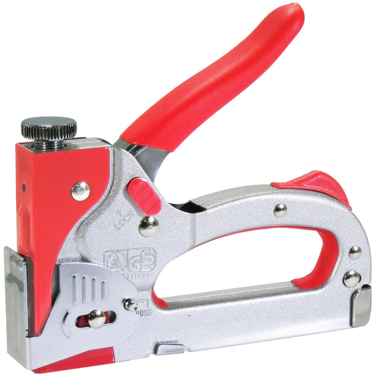 KONYO Up 2-Way Metal Tacker Strong Type with 200 Staples STP-1214 for Insulation