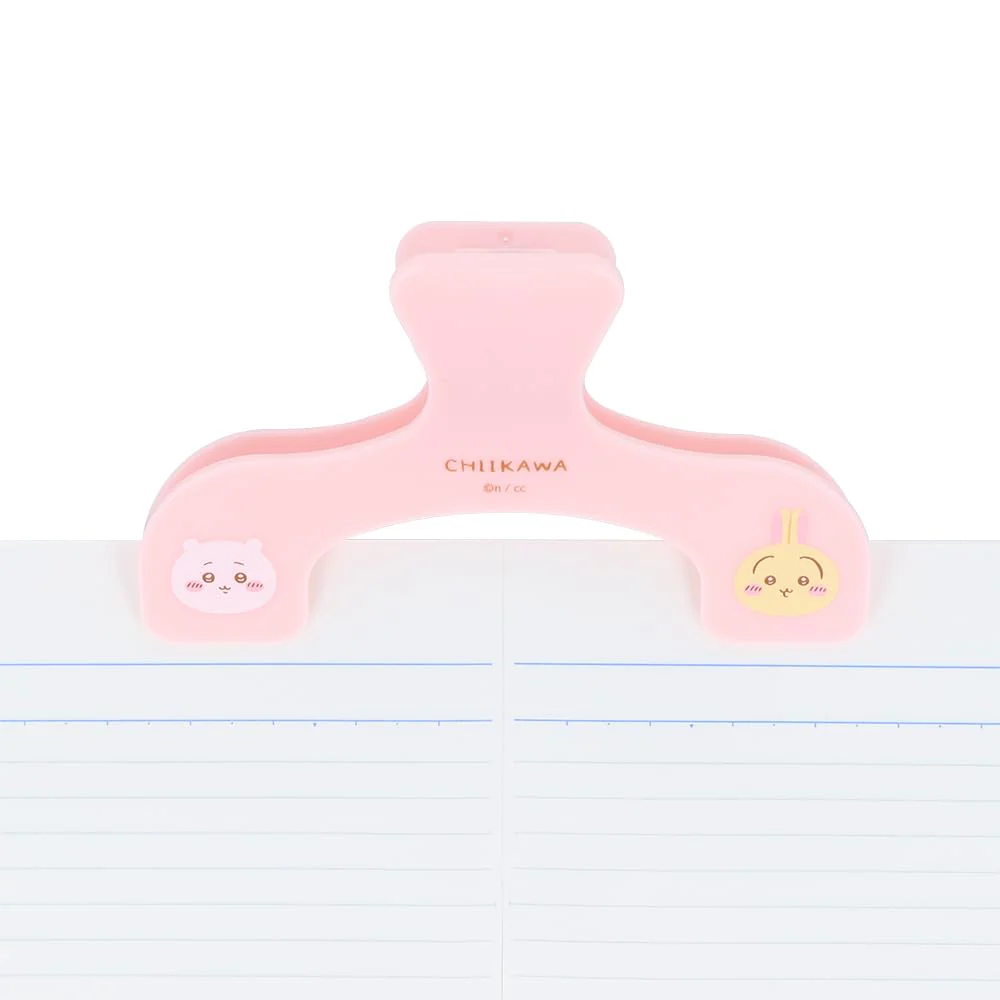 Sunstar Stationery Chiikawa Book Clip Ukammuri Clip NewLifeCollection S3625265 - Image 3