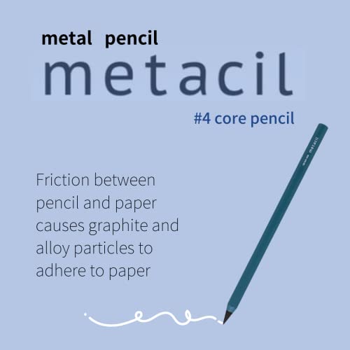 Sunstar Stationery Metal Pencil metacil metacil white S4541138 - Image 2