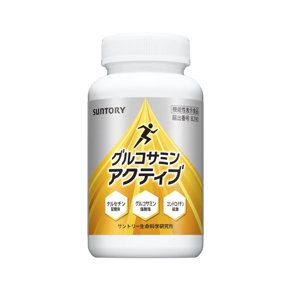 Suntory Glucosamine Active Knee Support Supplement w/ Chondroitin (360 ct)
