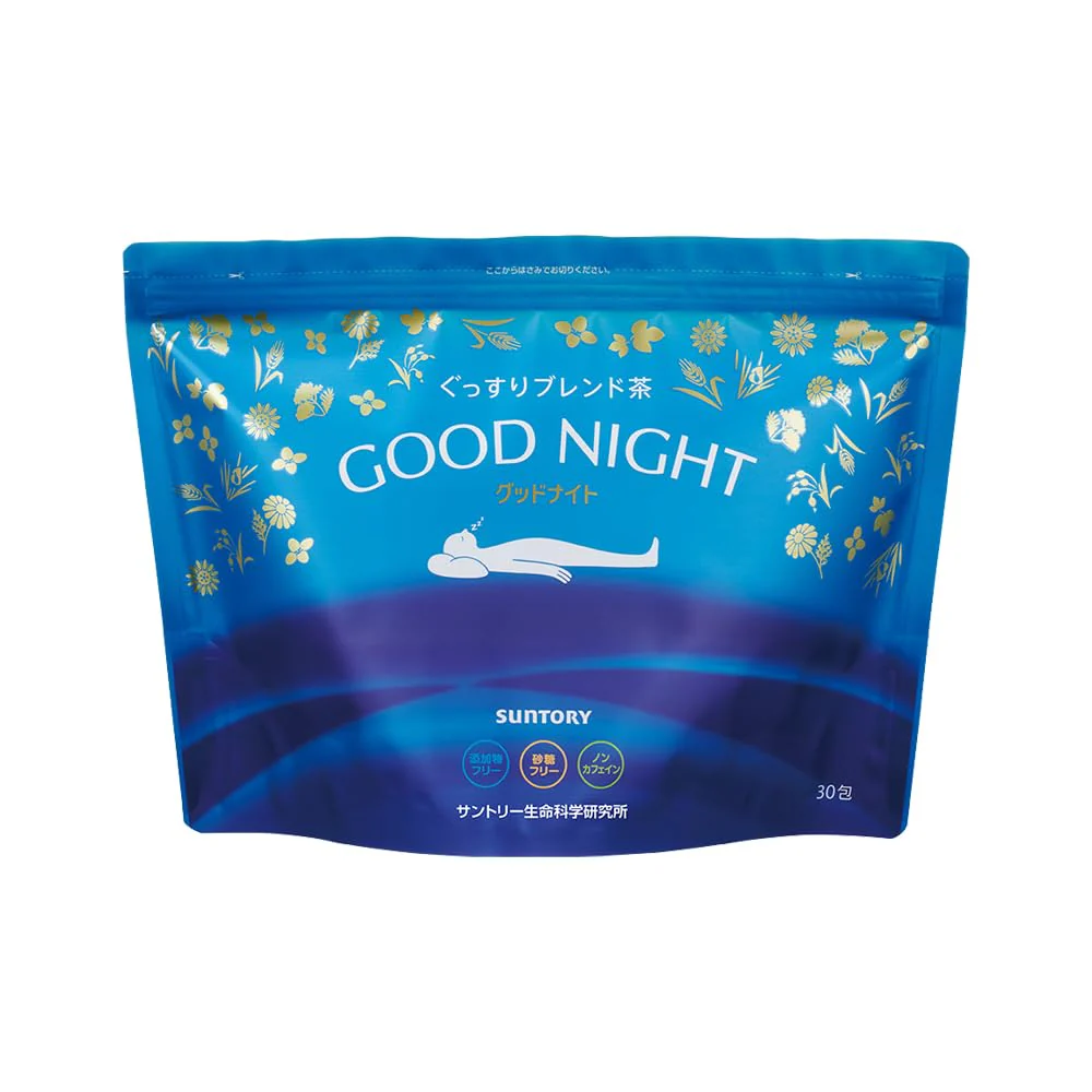 Suntory Good Night Blend Tea with Valerian & Chamomile 30 Packets