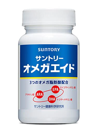 Suntory omega Aid 180 tablets 30 days